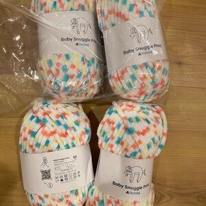 Hobbii Baby Snuggle Print Yarn - Bulky - 4 Skeins
